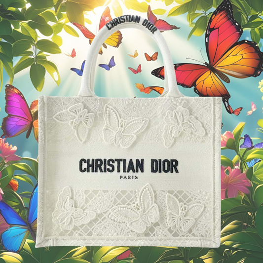 DIOR BOOK TOTE MARIPOSA
