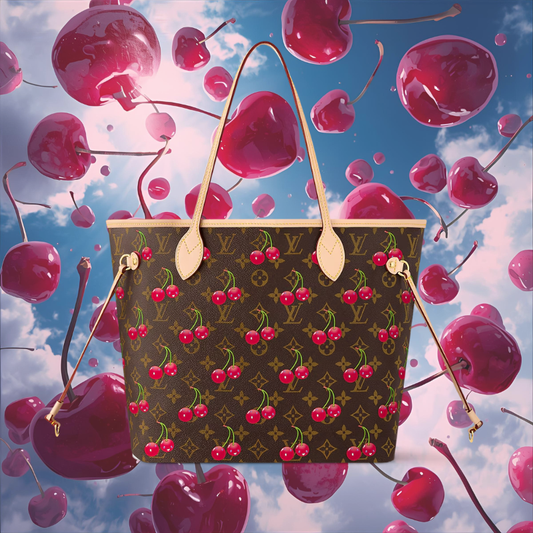 LOUIS VUITTON NEVERFULL CHERRY